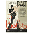 Bolero George Raft and Carole Lombard movie poster. Sweddish version Vintage prints of famous films