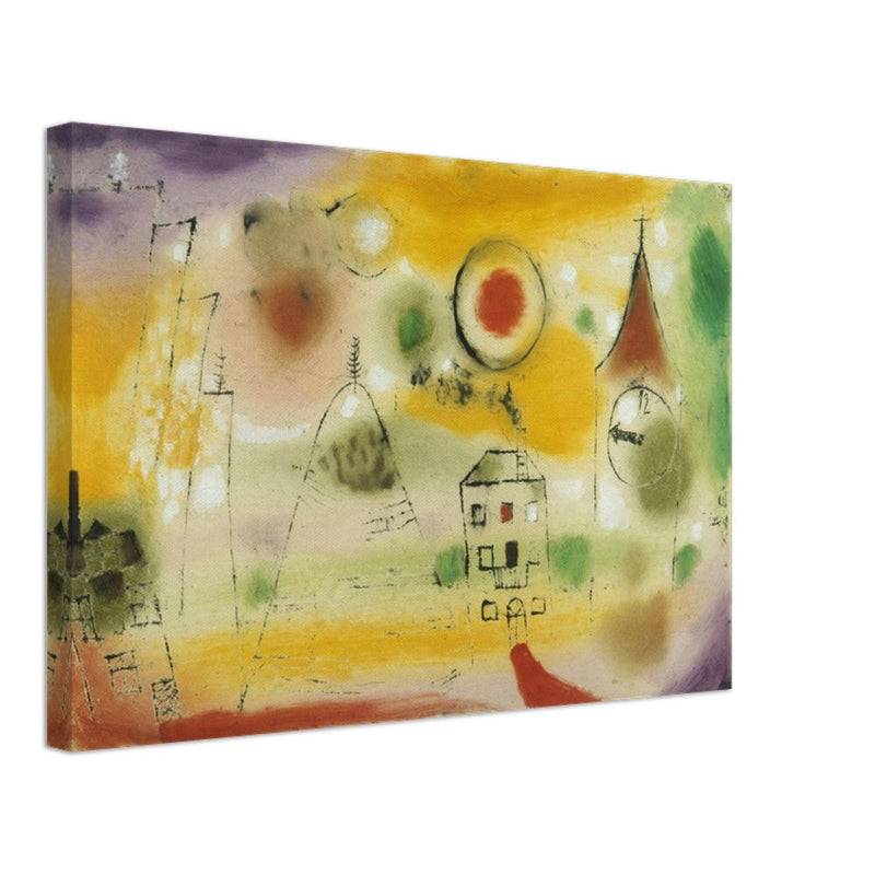 Paul Klee Winter Day, Shortly before Noon.