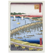 Ryogoku Bridge and the Great Riverbank by Utagawa Hiroshige