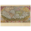 Ancient world map poster reproduction by Andrea Bertelli 1593