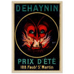 Dehaynin Prix d' Ete vintage advertising poster by Leonetto Cappiello.