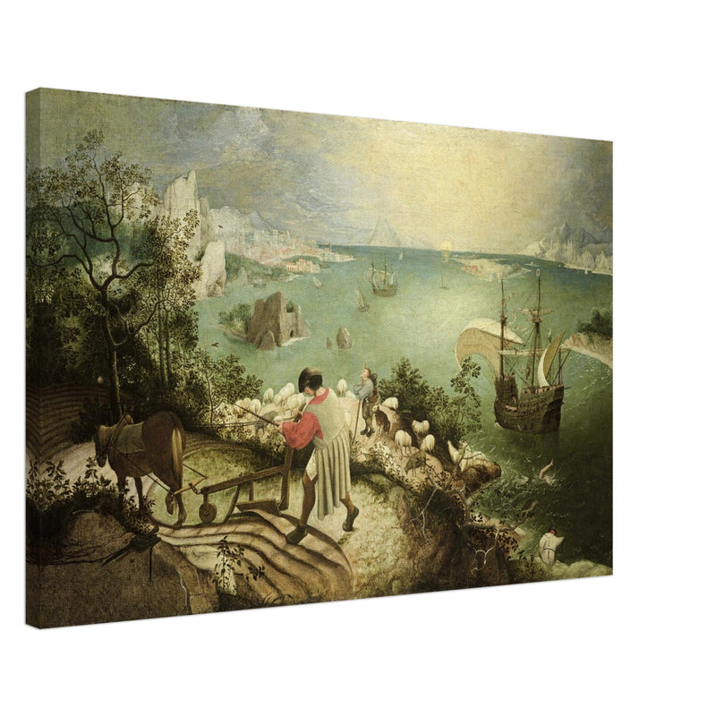 Landscape with the Fall of Icarus by Pieter Bruegel.