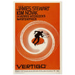 Vertigo by Alfred Hitchcock movie poster.