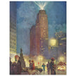 Modern city by Walter L . Green. A vintage illustration printed on Fine Art paper