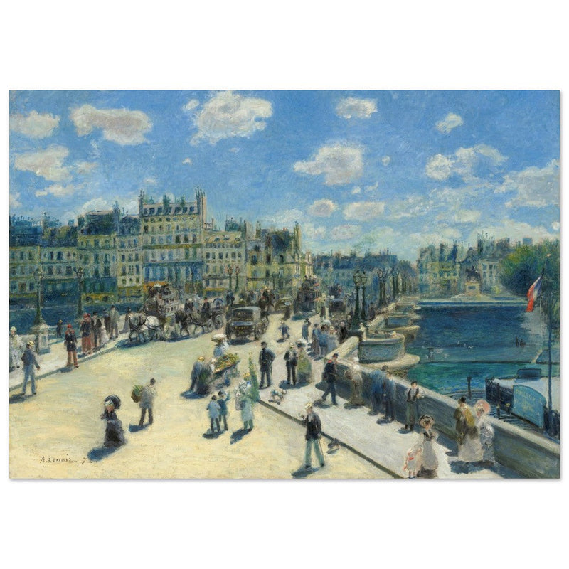 Pont Neuf  Paris by Auguste Renoir.