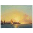 Ivan Aivazovsky  painting Grafskaya wharf, Sebastopol Crimea