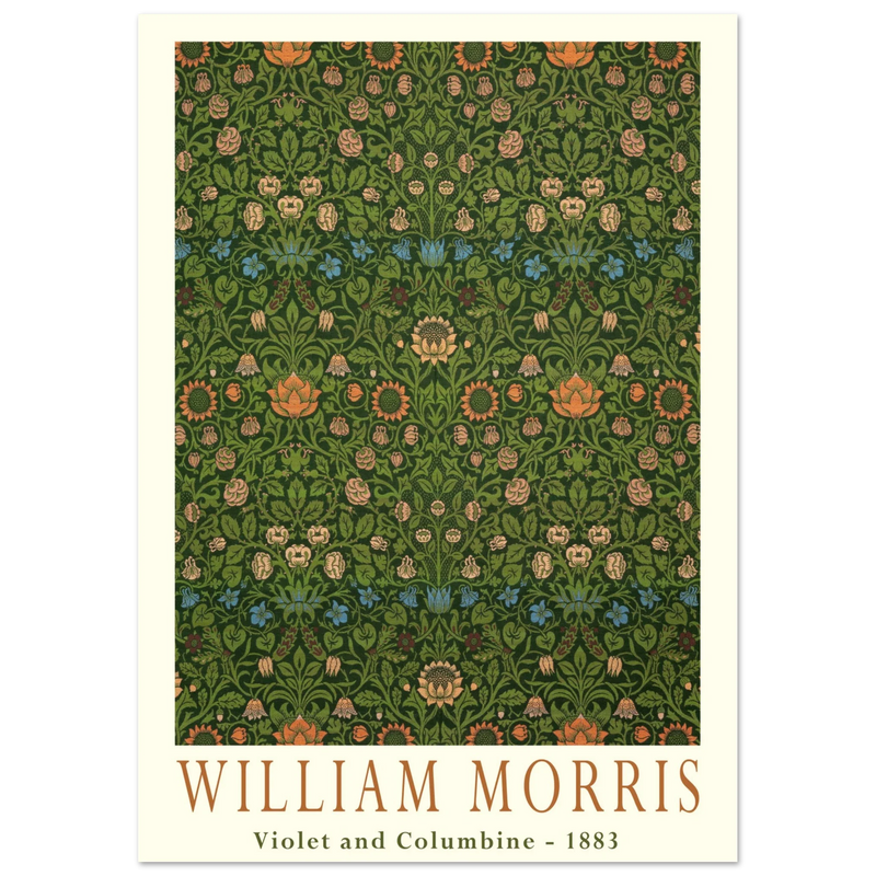 William Morris Violet and Columbine.