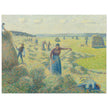 La Recolte des Foins  Eragny. The haymaking Eragny by Camille Pissarro 1887.