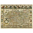 The Holy Roman Empire ancient map by Jan Jansson . Nova Germaniae Descriptio .