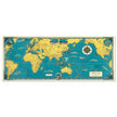Total war battle map 1943. Art print. Second World War Allied and Axis powers.