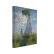 Woman with a Parasol Madame Monet and Her Son by Claude Monet