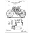 Motorcycle old patent 686284 by Gottschalk