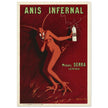 Anis Infernal advertising vintage poster by Leonetto Cappiello.