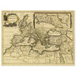 The Roman Empire ancient map by Phil Briet.