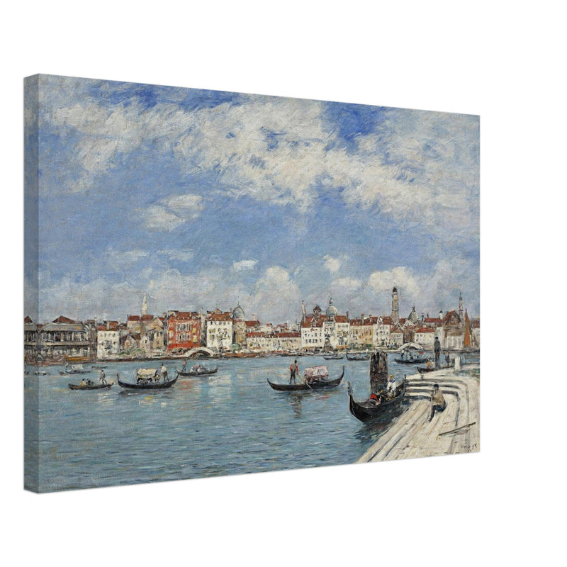 Venice, view from San Giorgio painting by Eugene Boudin