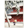 The Zojo Shrine in Shiba by Kawase Hasui