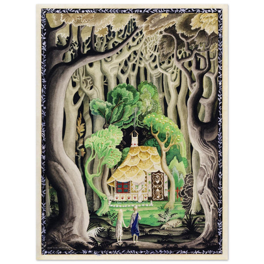 Kay Nielsen and his illustration  for Hansel and Gretel.