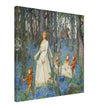 The Fairy Woods by Henry Meynell Rheam victorian painting reproduction.