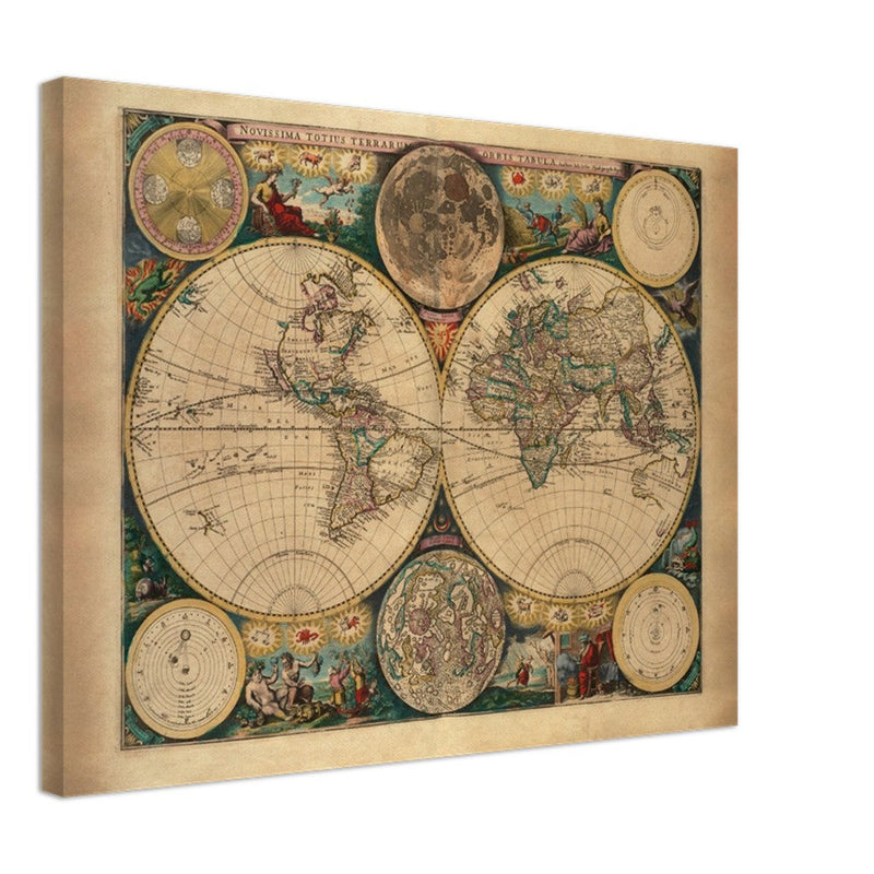 Old world map by John Seller