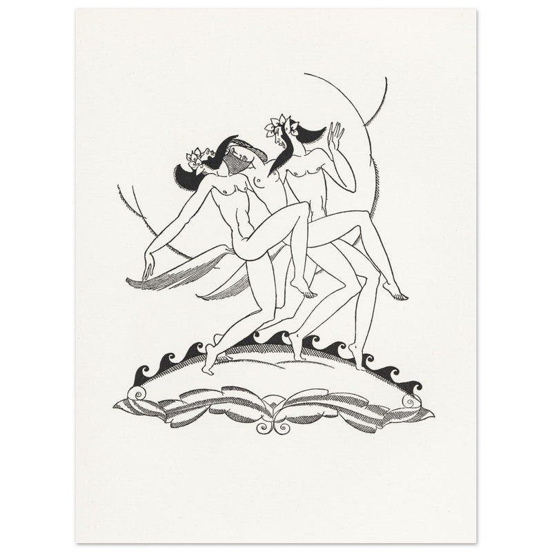 Daphnis and Chloe illustration by John Austen.
