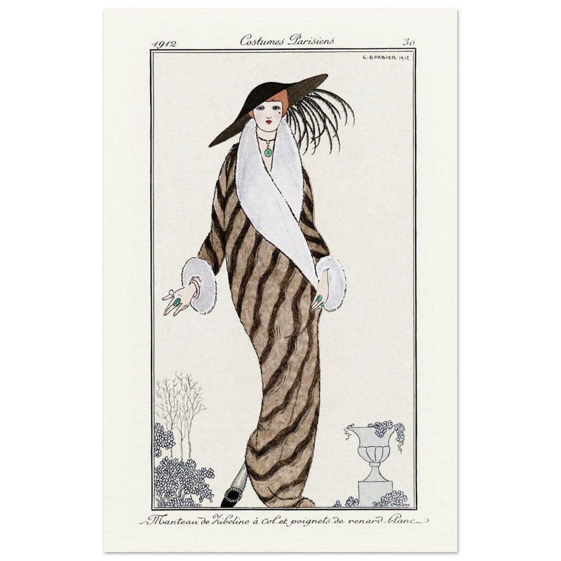 George Barbier Journal des Dames et des Modes, 1912, Costumes Parisiens.