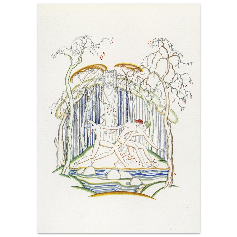 Daphnis and Chloe illustration by John Austen.