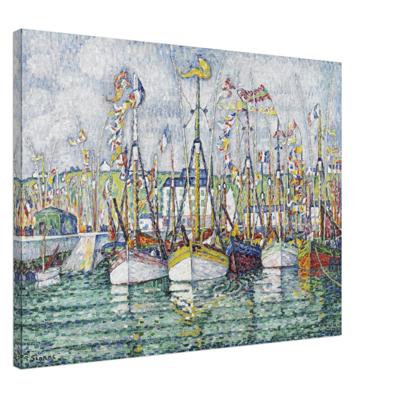 Paul Signac Blessing of the Tuna Fleet at Groix painting