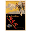 Doriot car vintage advertising poster  1910.