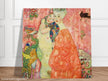 The friends after Gustav Klimt, plate 1, Gustav Klimt - The gleanings 1931 .
