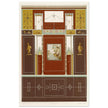 Mural frescoes paintings in Pompeii engravings by Fausto and Felice Niccolini.