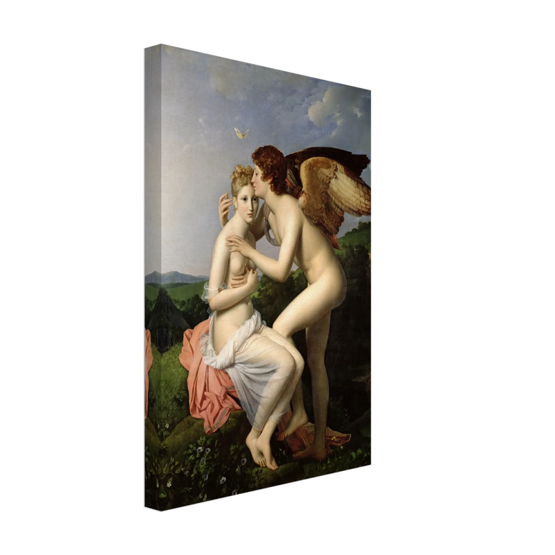 Psyche and Cupid, also known as Psyche receiving Cupid's first kiss by Francois Gerard 1798.