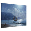 Ivan Aivazovsky  painting Off the coast near Yalta by moonlight