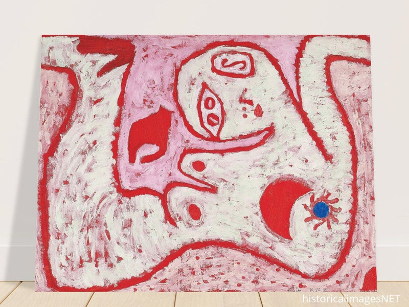 Paul Klee A Woman For Gods abstract painting.