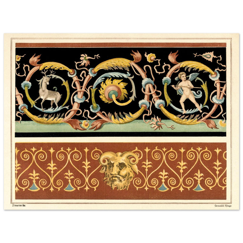 Roman wall paintings in Pompeii by Victor Steeger .