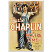 Charlie Chaplin Modern Times movie poster.