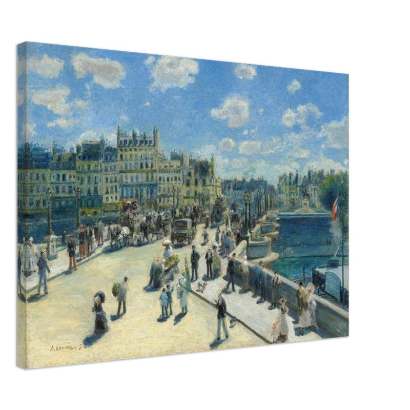 Pont Neuf  Paris by Auguste Renoir.