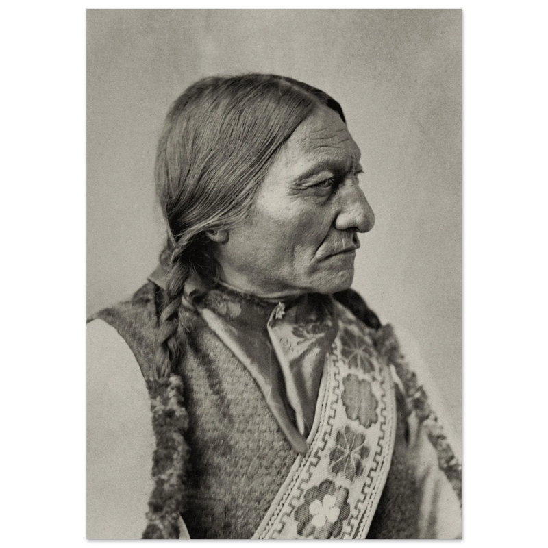 Sitting Bull native american indian leader.