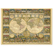 Ancient world map of 1776 by Abbe Clouet Double hemisphere world map.