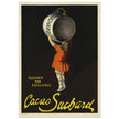 Cacao Suchard vintage advertising poster of 1911 made by Leonetto Cappiello.