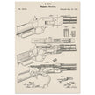Magazine Fire arm patent 55012 by N kinf.