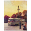 City Traffic by Walter L. Green. Retro poster.