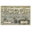 Map of the South Coast between the Isle of Wight and Dover United Kingdom by Lucas Jansz