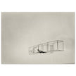 Glide of the Wright brother. The history of aviation.