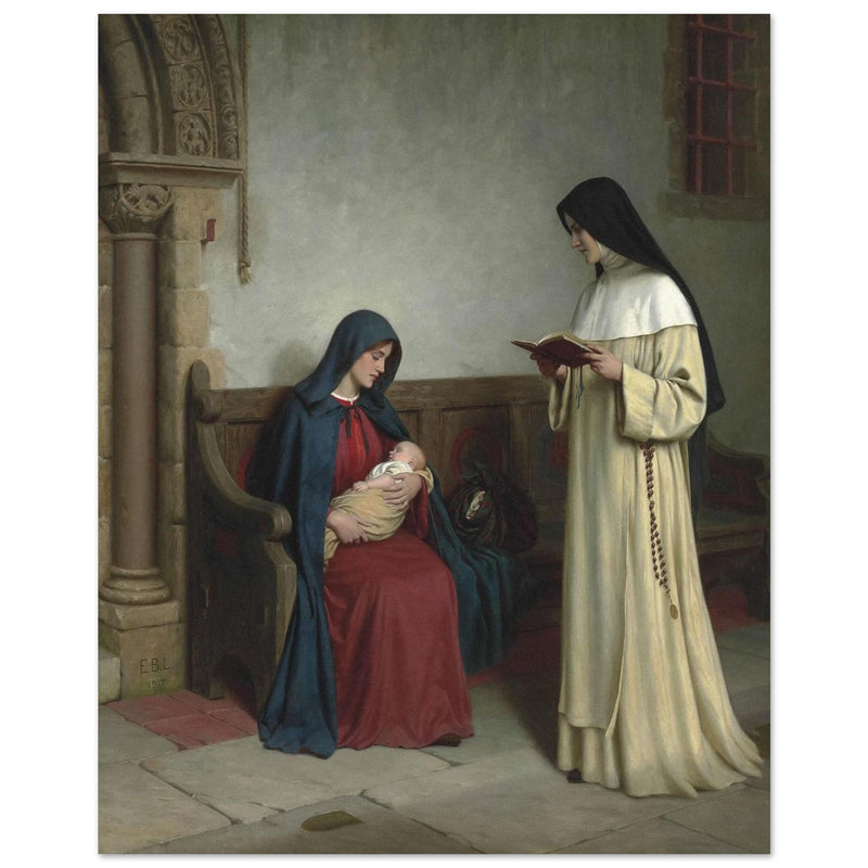 Edmund Blair Leighton painting Maternity