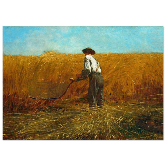 The Veteran in a New Field by Winslow Homer 1865.