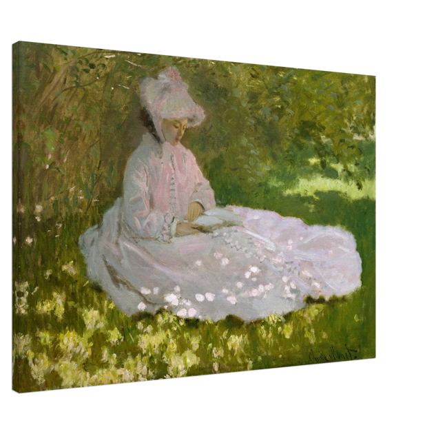 Springtime by Claude Monet