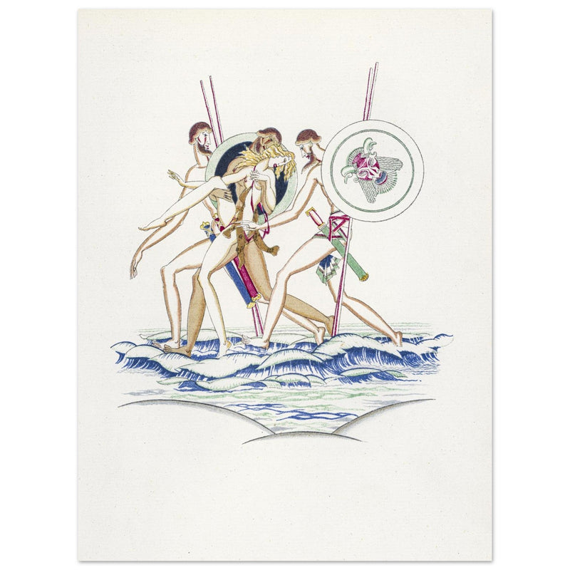 Daphnis and Chloe illustration by John Austen.