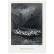 Gustave Dore illustration of King Arthur legend . The Fairy Circle. From the book Idylls of the King by Alfred Tennyson.