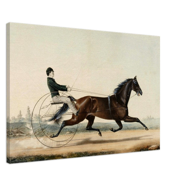 Racehorse Mac by  Nathaniel Currier 1853.