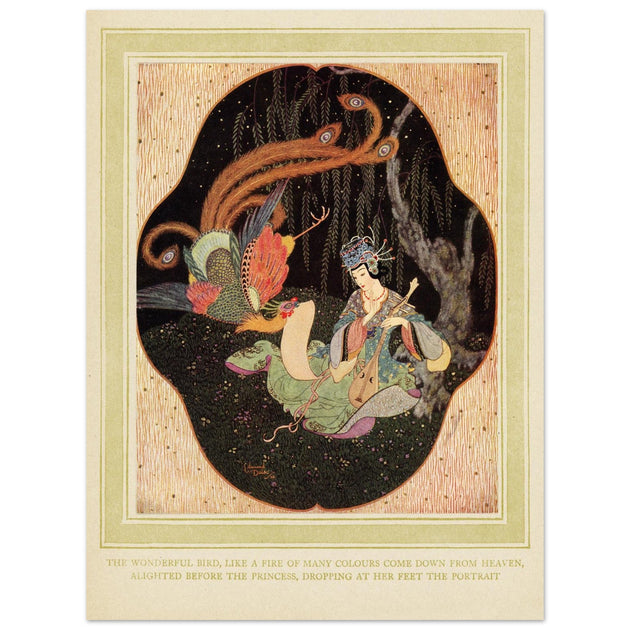 Edmund Dulac The story of the bird Feng. A Fairy tale from China.